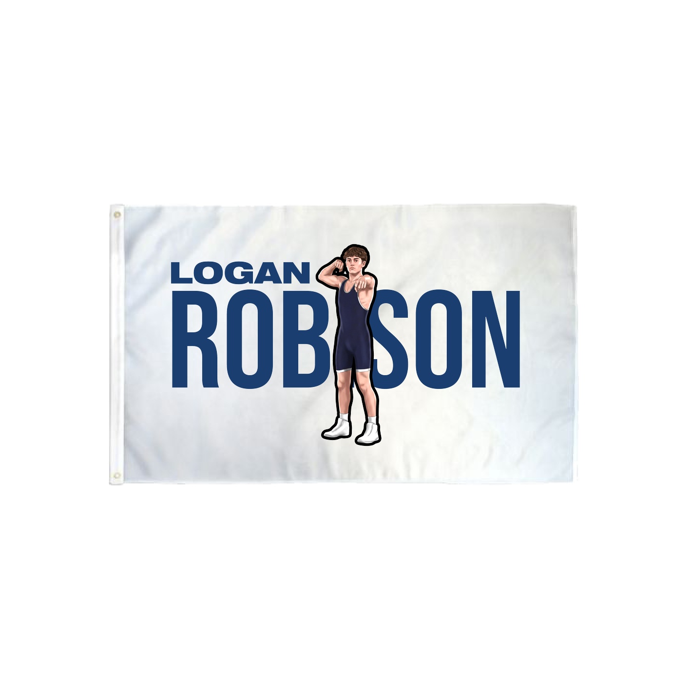 3x5 Flag — Player Name in Classic