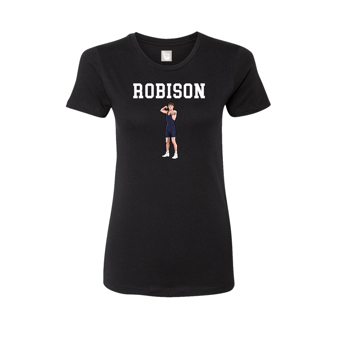 Fitted Women's Tee — Shirsey in Black