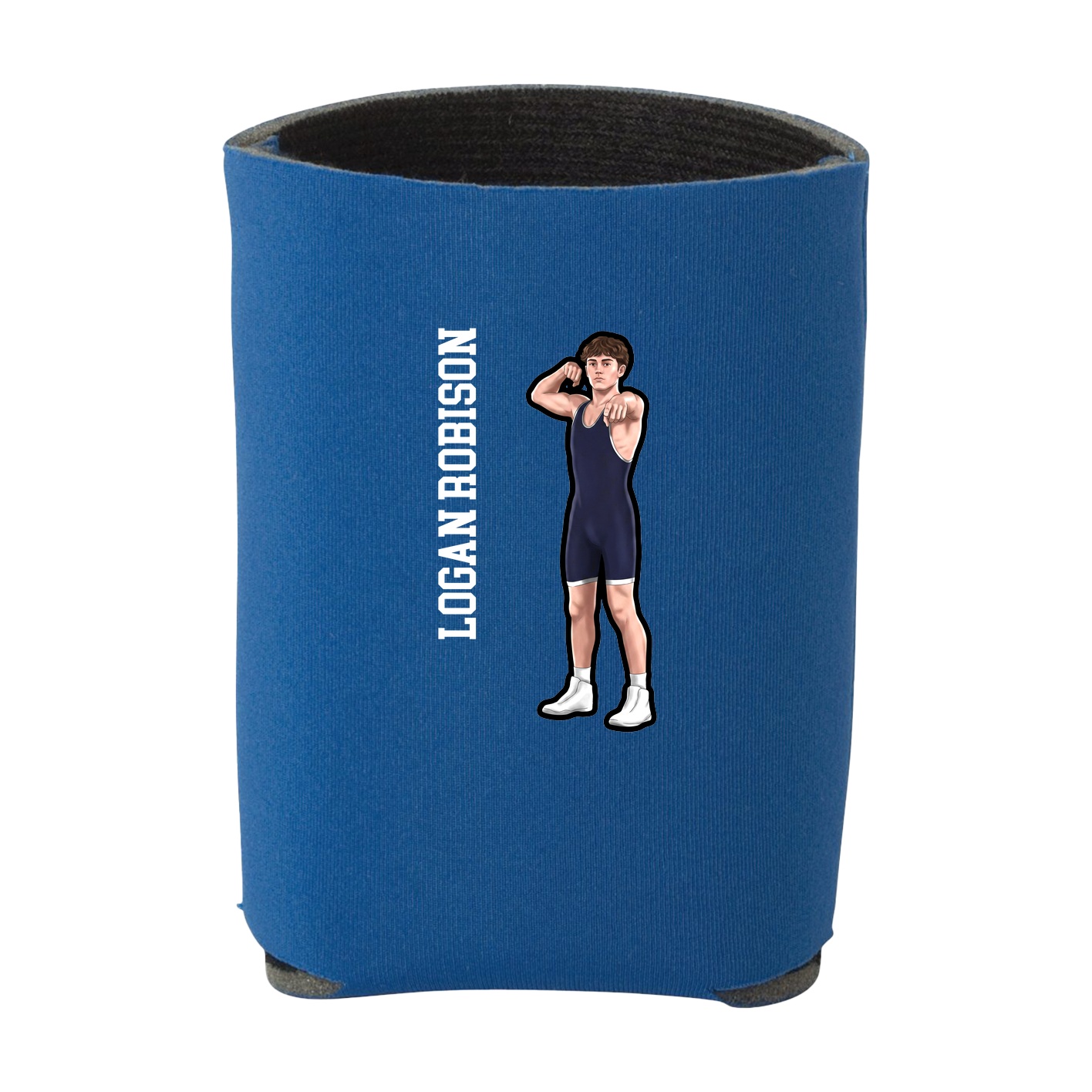 Can Holder — Name Vertical in Royal