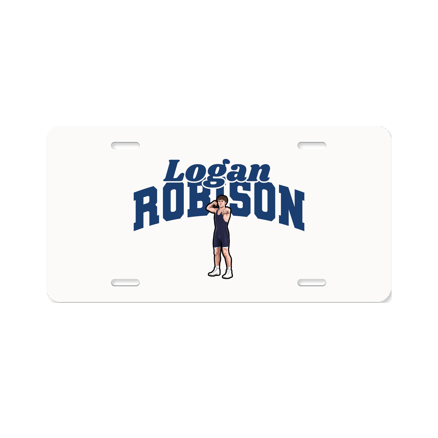 License Plate — Signature Arch in Classic
