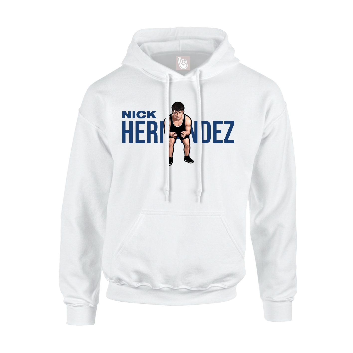 Hoodie — Player Name in White