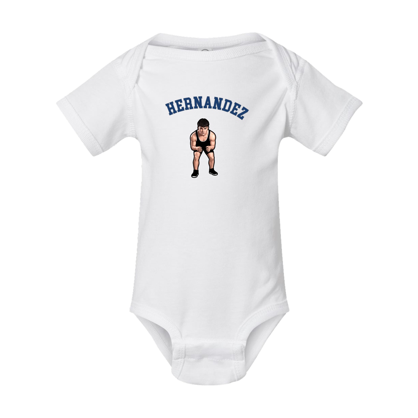 Baby Onesie — Shirsey Arch in White
