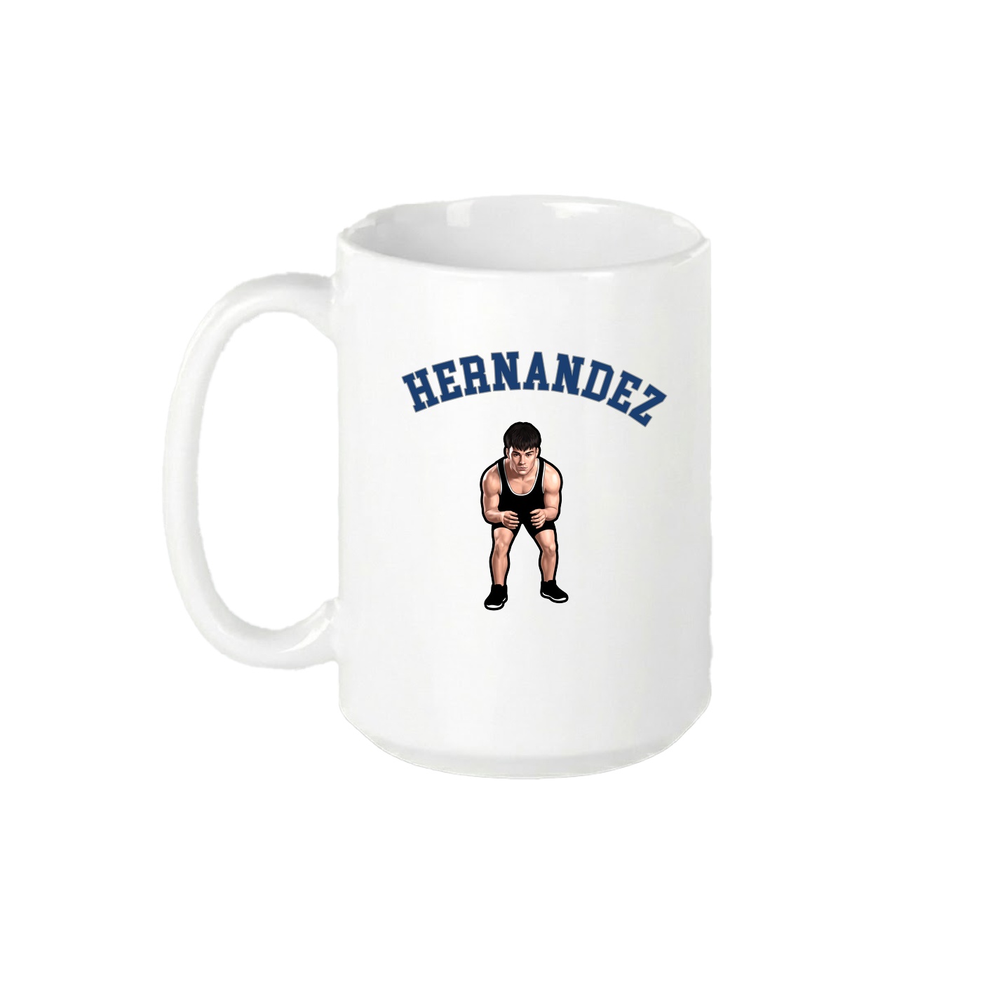 15oz Coffee Mug — Shirsey Arch in White