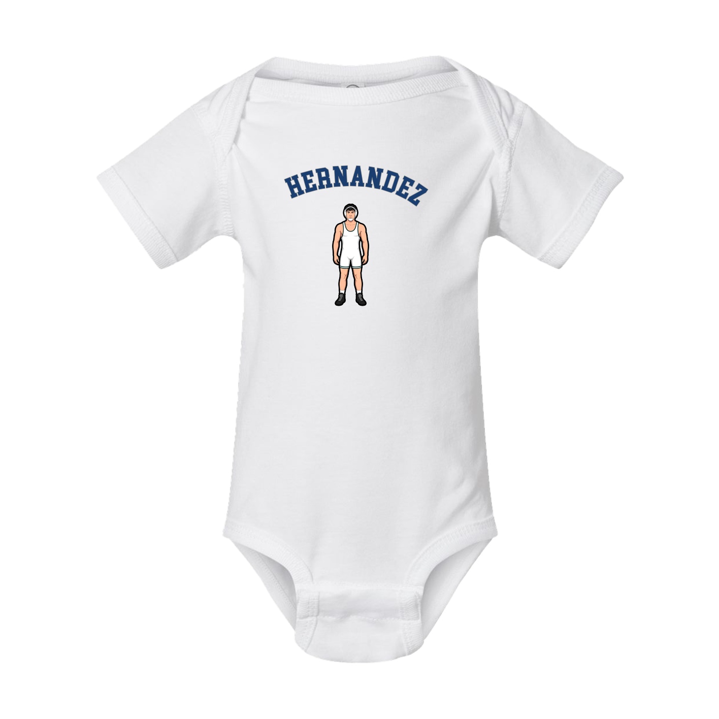 Baby Onesie — Shirsey Arch in White