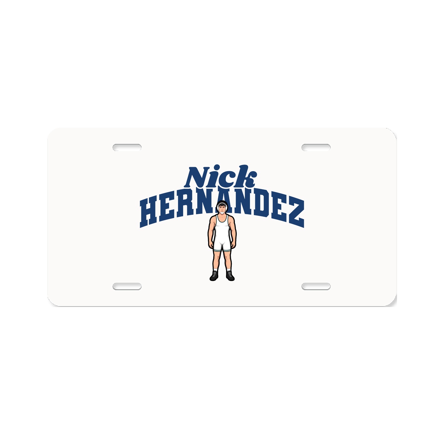 License Plate — Signature Arch in Classic