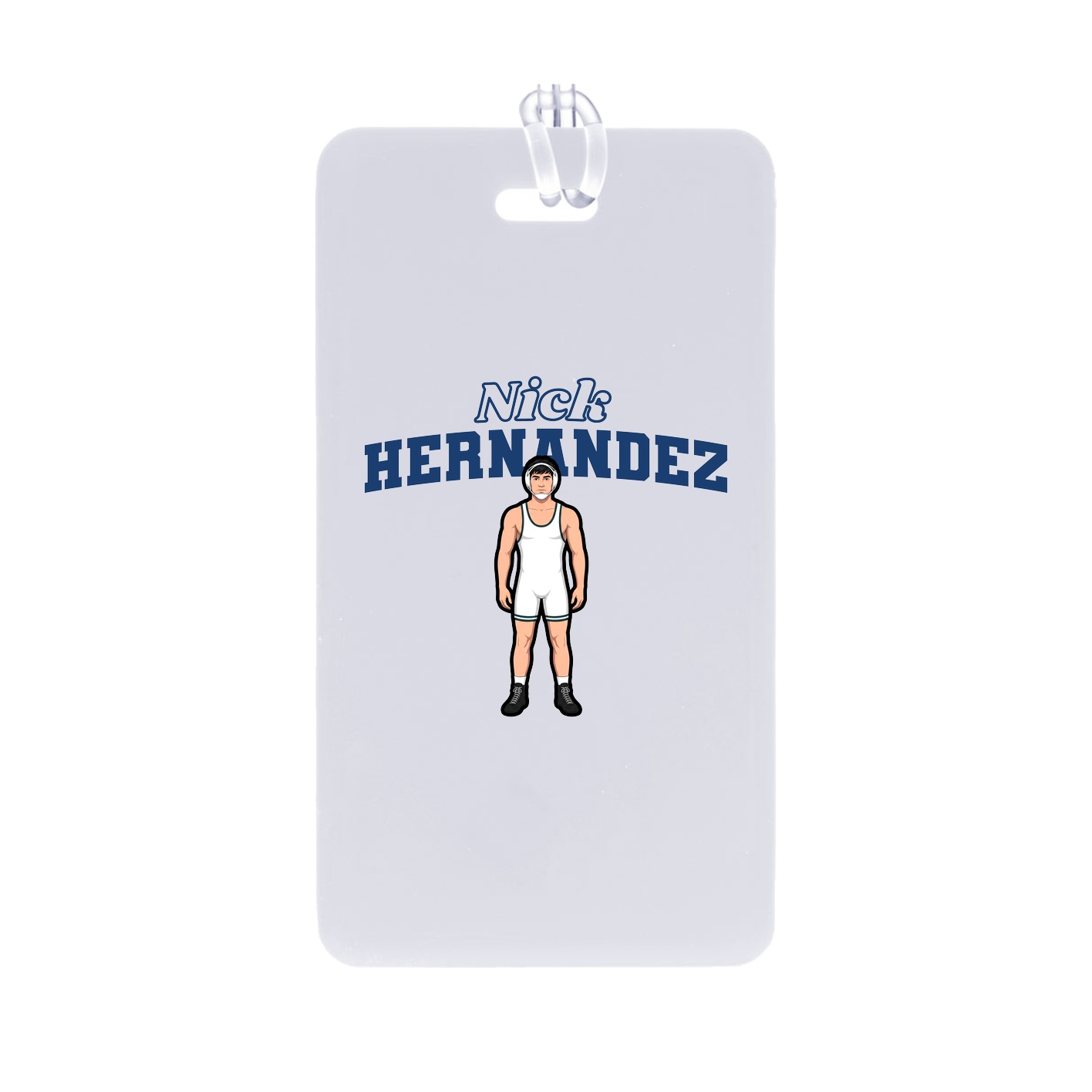 Bag Tag — Name Arch in Classic
