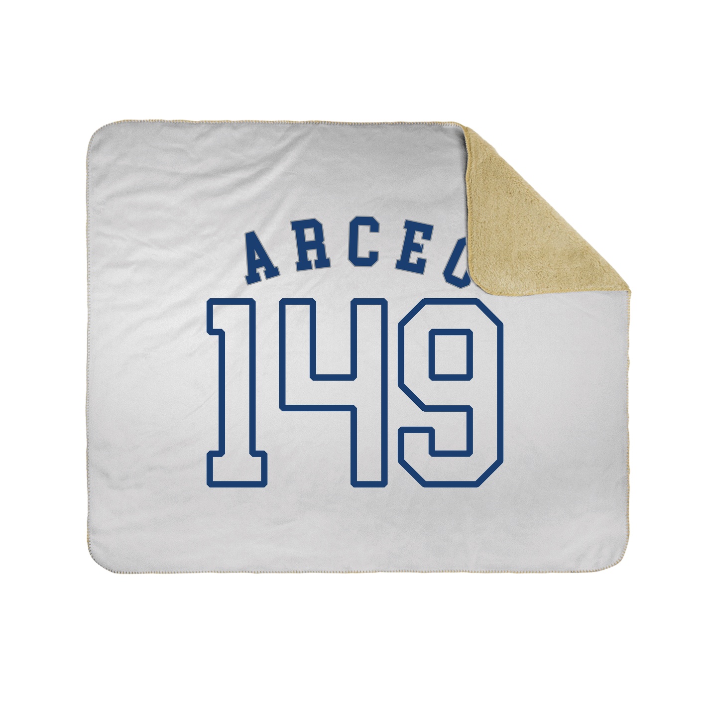 Throw Blanket — Shirsey Arch in White