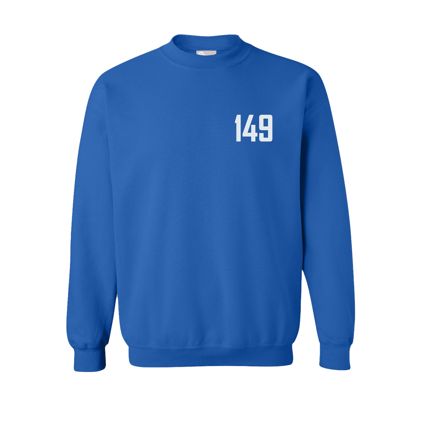 Fleece Crew — Front Shirsy in Royal