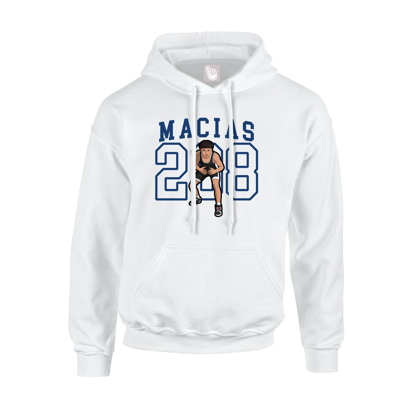 Youth Hoodie — Shirsey in White