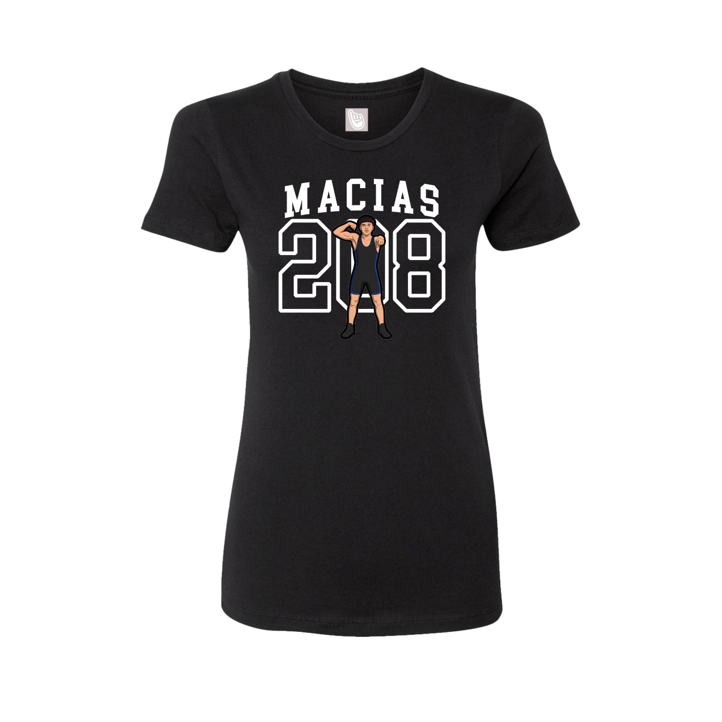 Fitted Women's Tee — Shirsey in Black