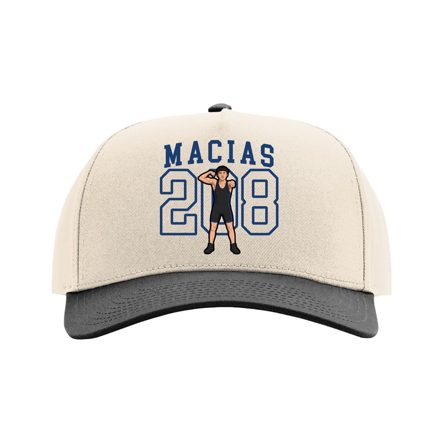 Full Fabric Five-Panel Champ Cap