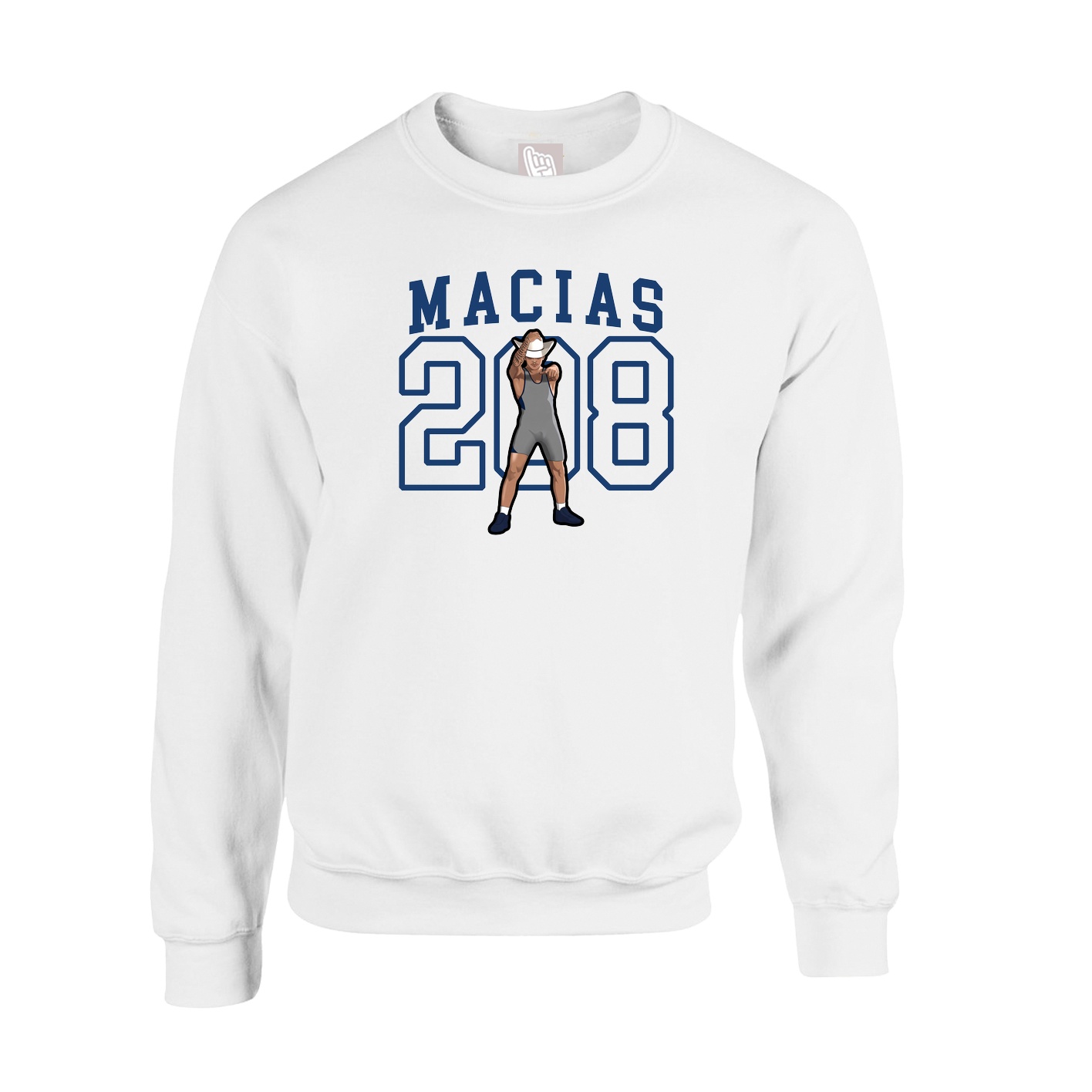 Fleece Crew — Shirsey in White