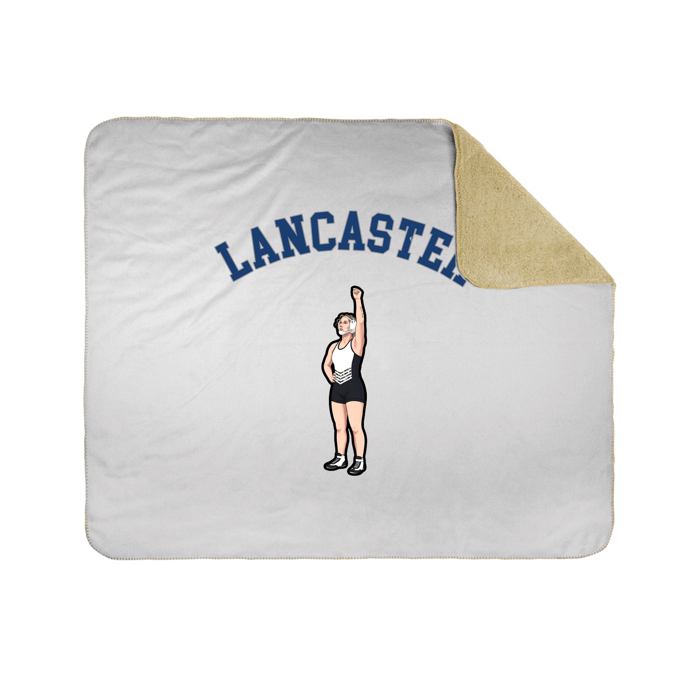 Throw Blanket — Shirsey Arch in White