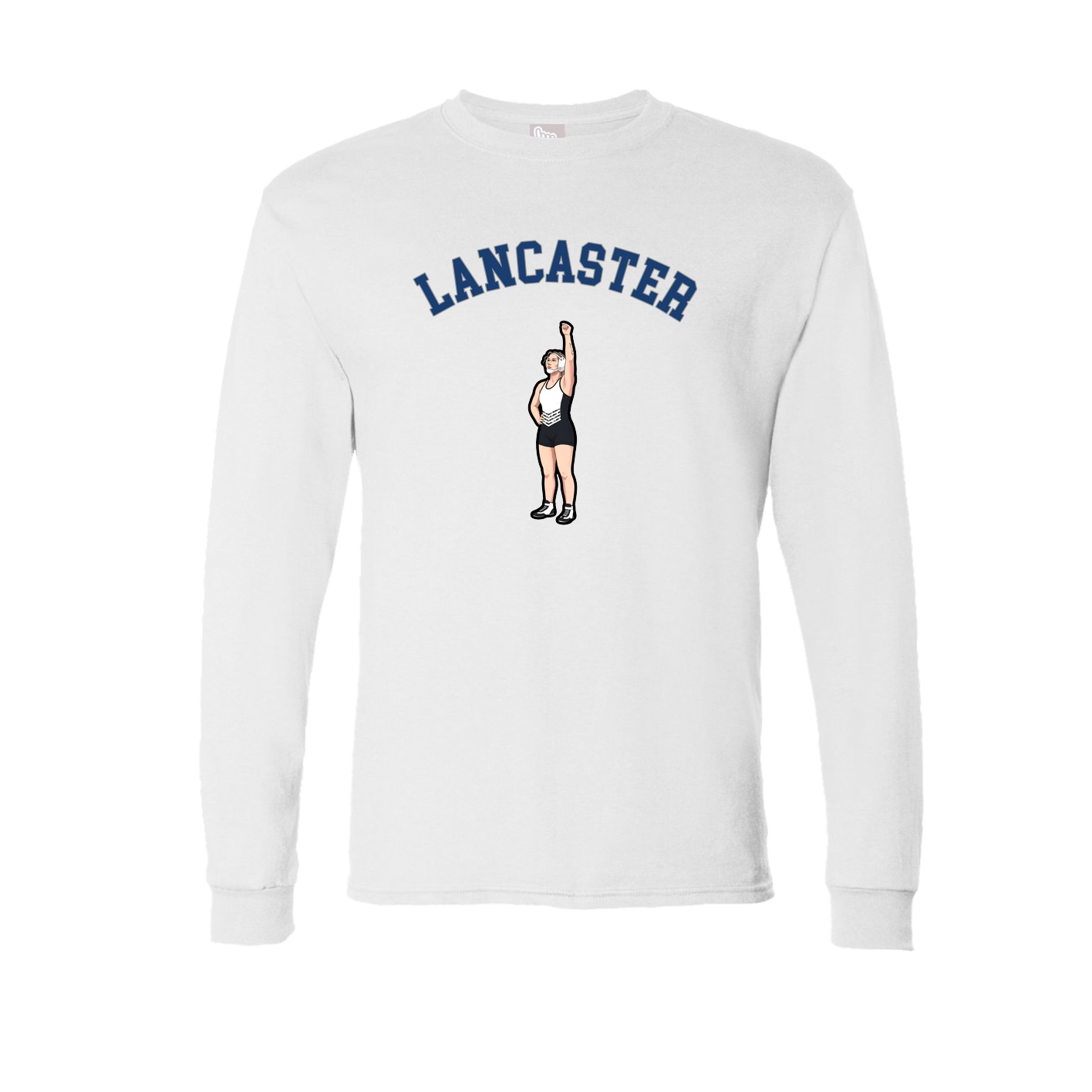 Long Sleeve Tee — Shirsey Arch in White