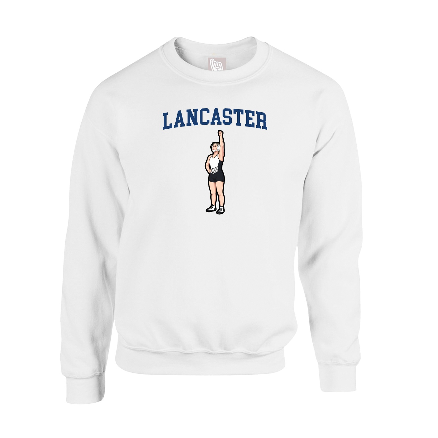 Fleece Crew — Shirsey in White
