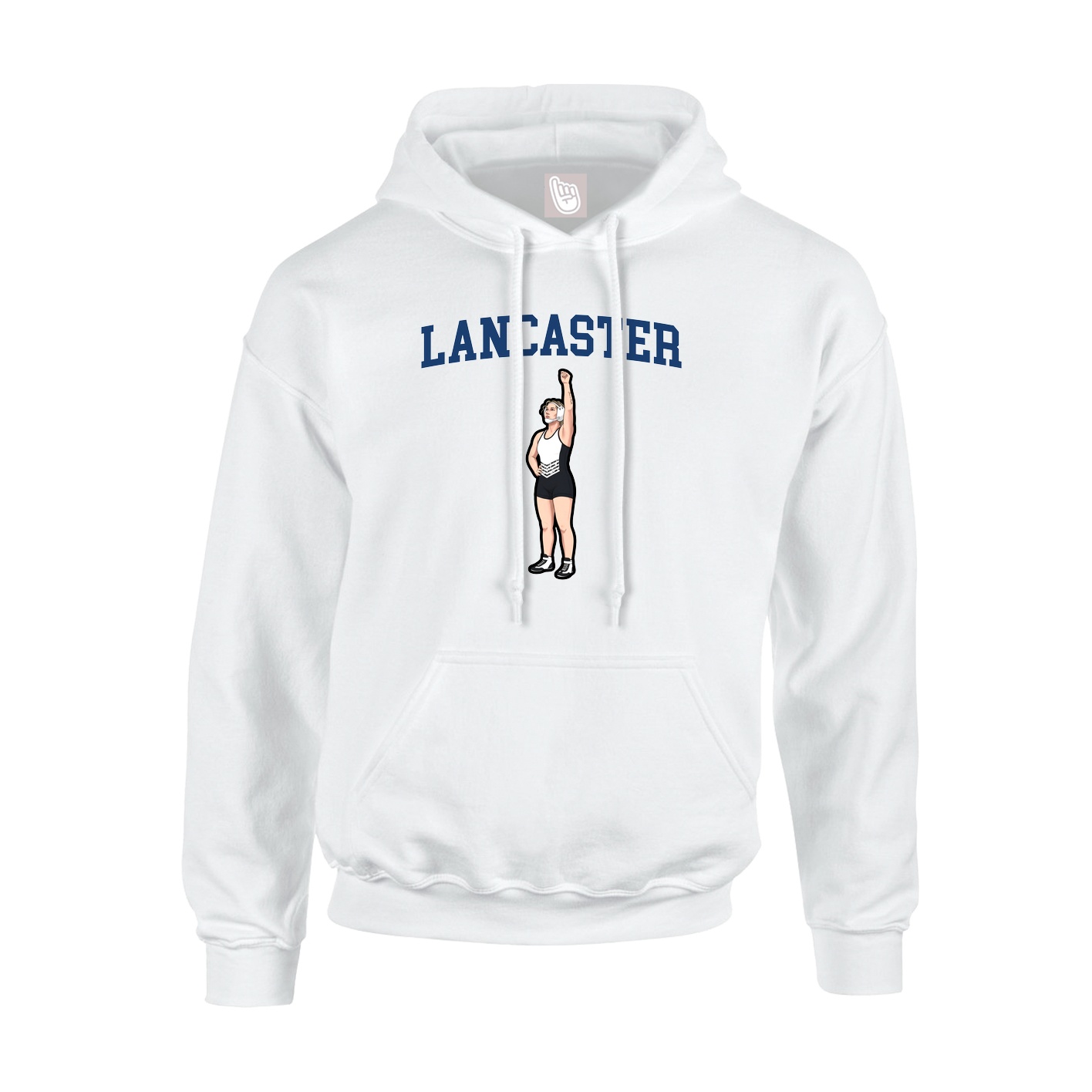 Youth Hoodie — Shirsey in White