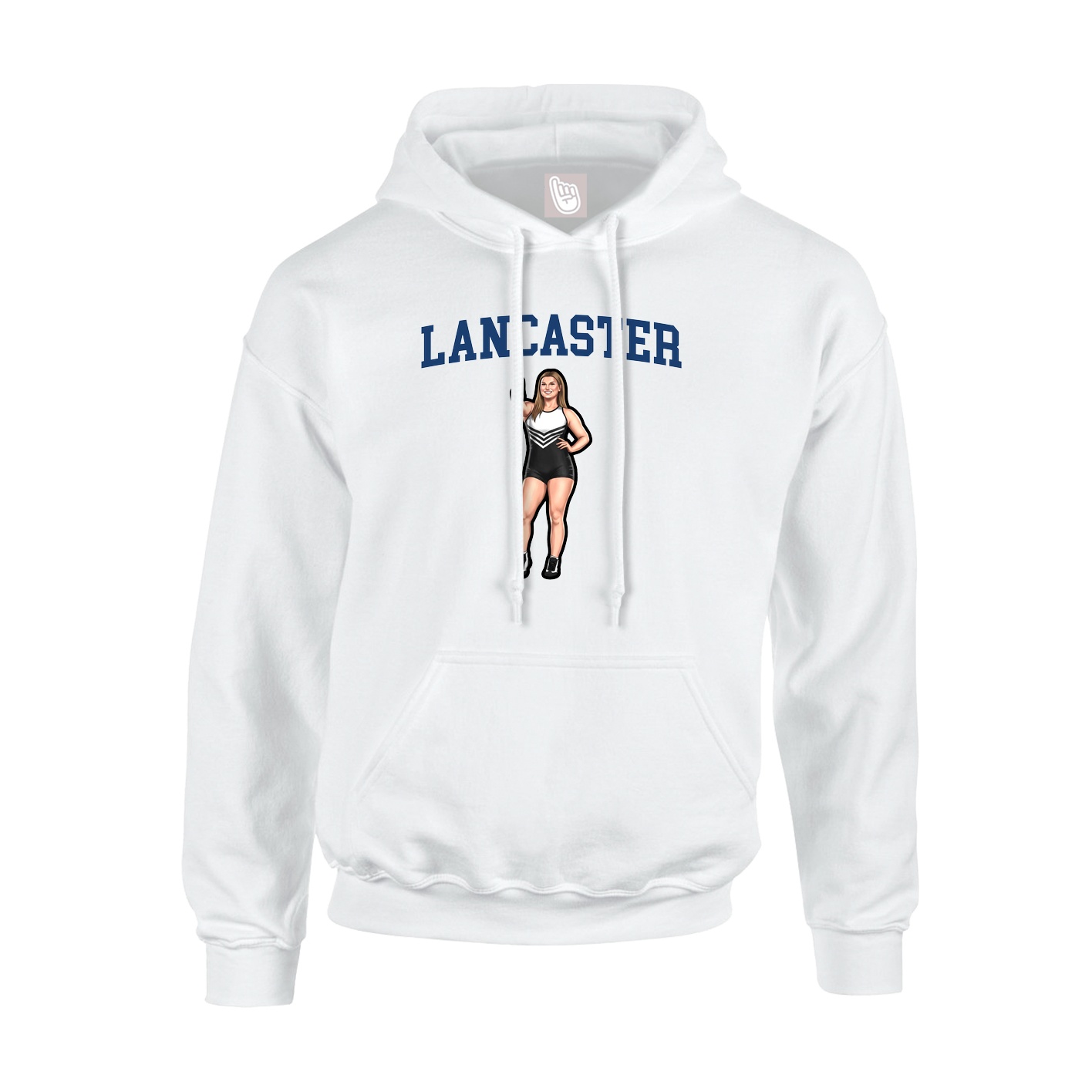Youth Hoodie — Shirsey in White