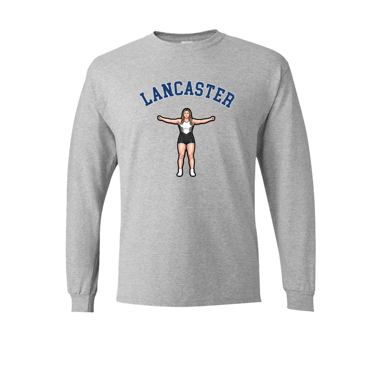 Long Sleeve Tee — Shirsey Arch in Grey