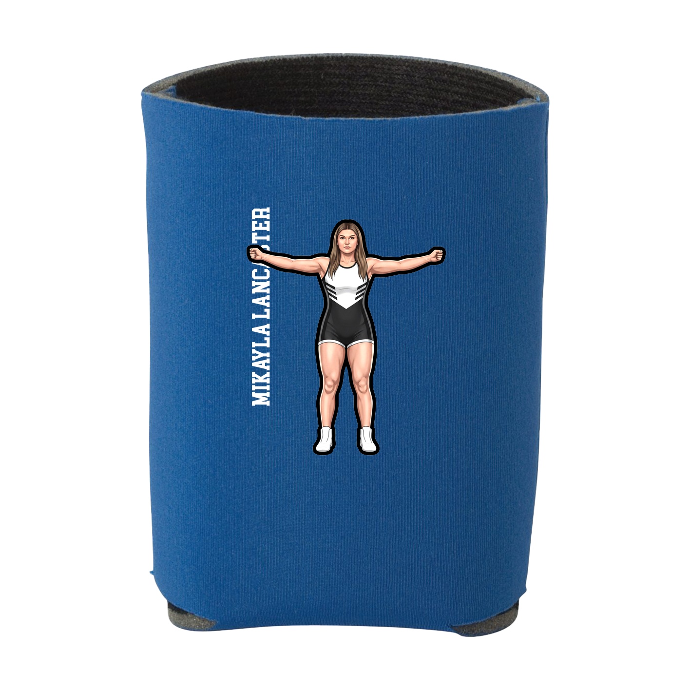 Can Holder — Name Vertical in Royal