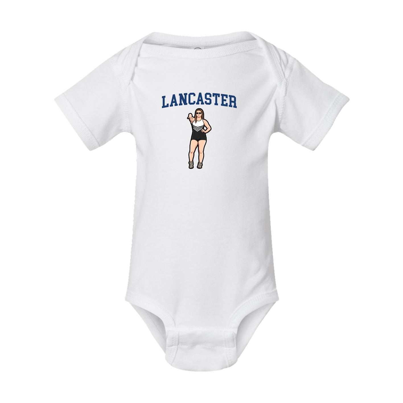 Baby Onesie — Shirsey in White