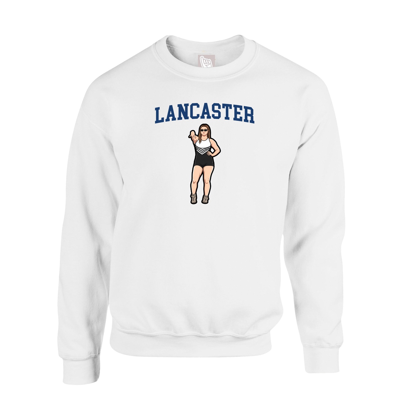 Fleece Crew — Shirsey in White