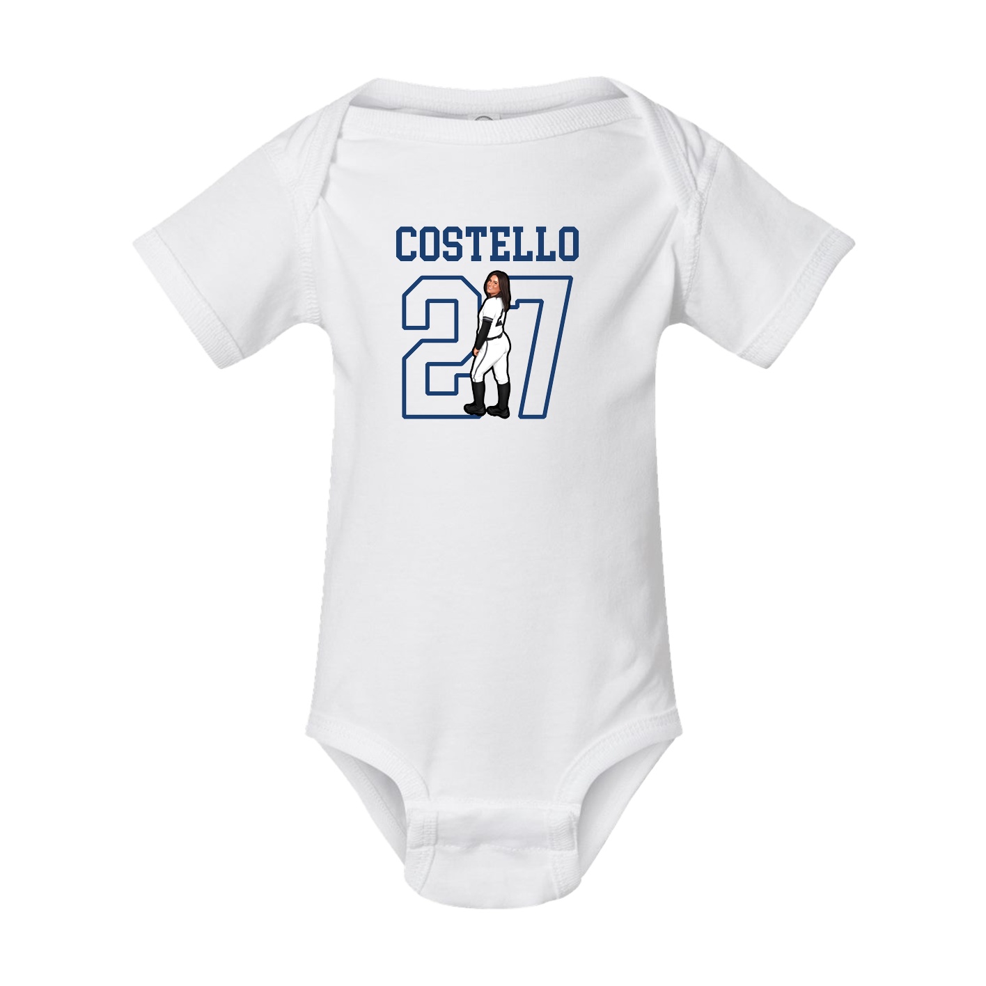 Baby Onesie — Shirsey in White