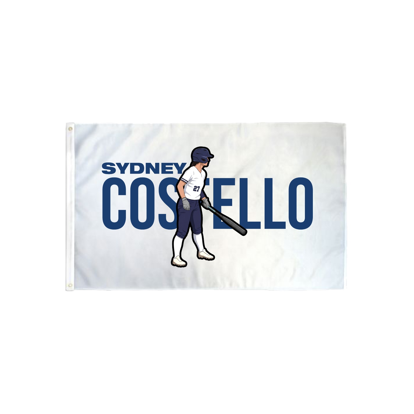 3x5 Flag — Player Name in Classic