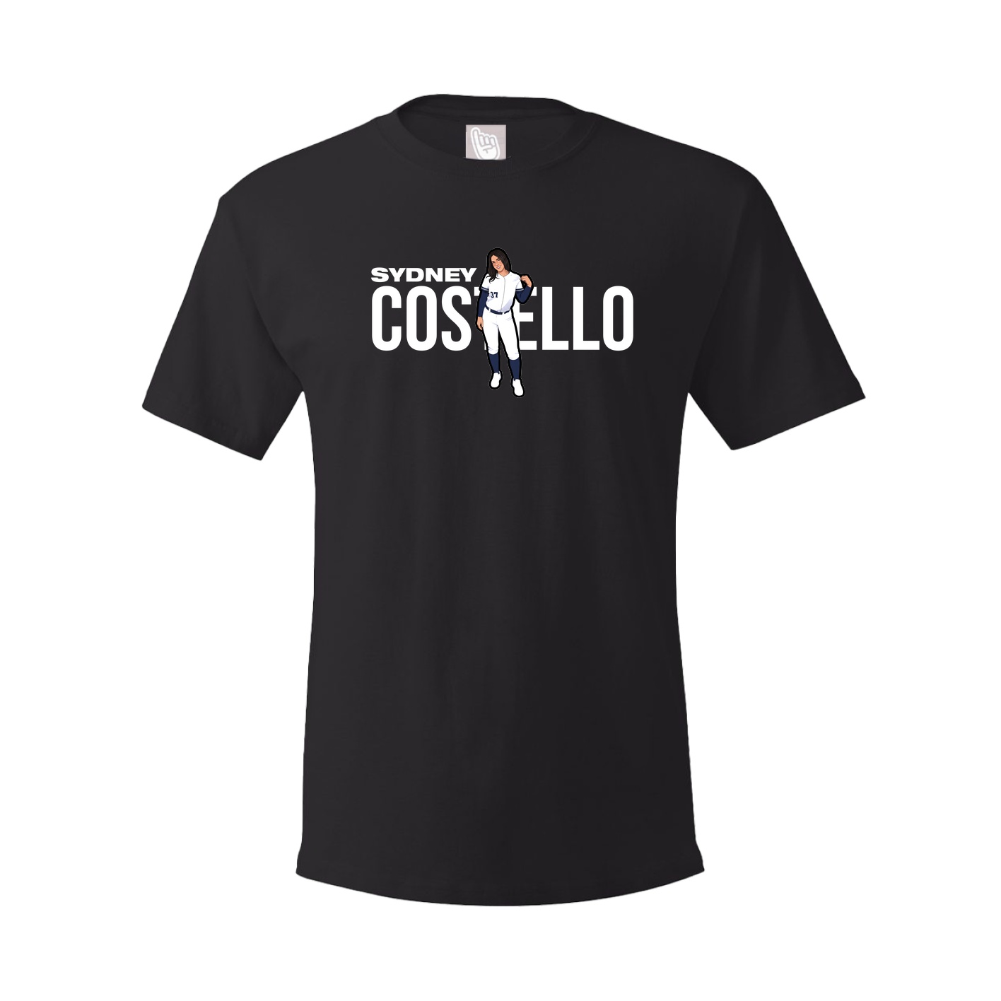Tee — Player Name in Black