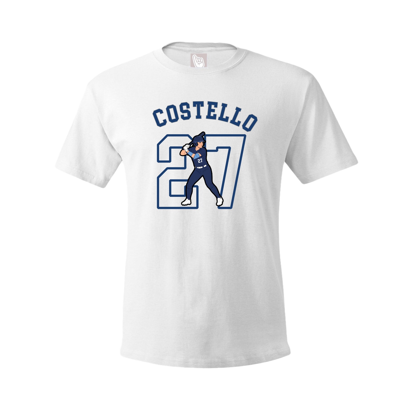 Youth Tee — Shirsey Arch in White