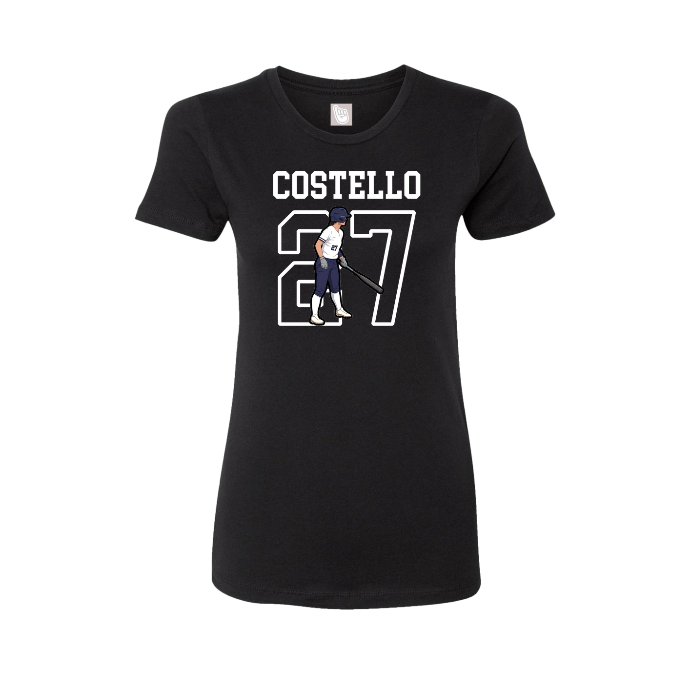 Fitted Women's Tee — Shirsey in Black