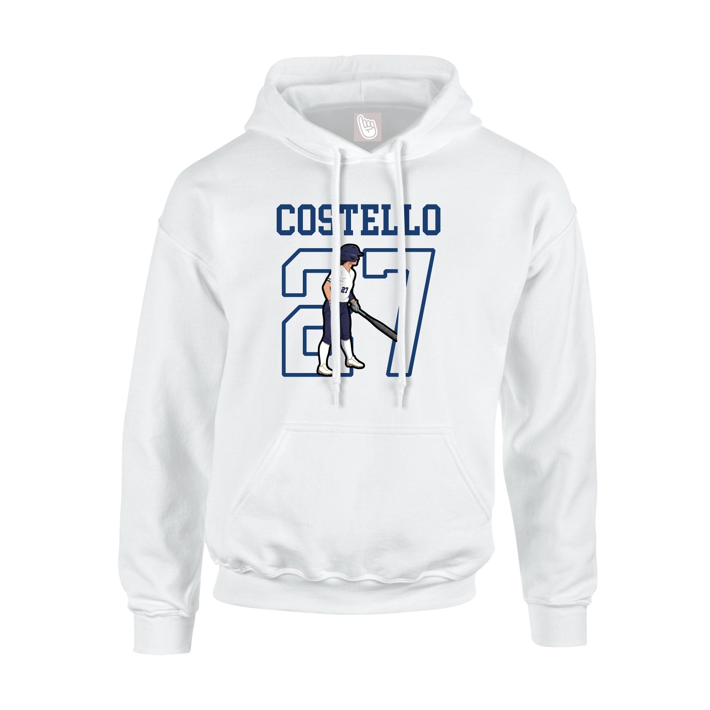 Youth Hoodie — Shirsey in White