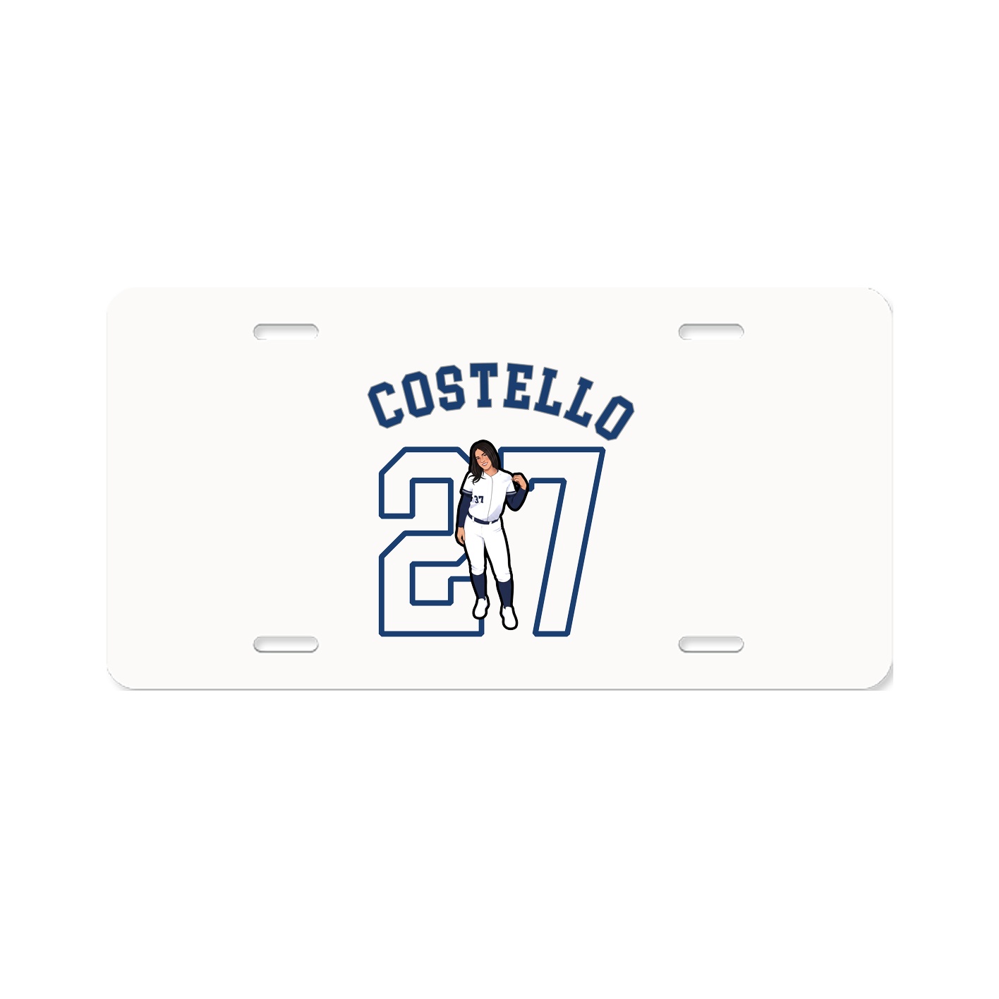 License Plate — Shirsey Arch in Classic