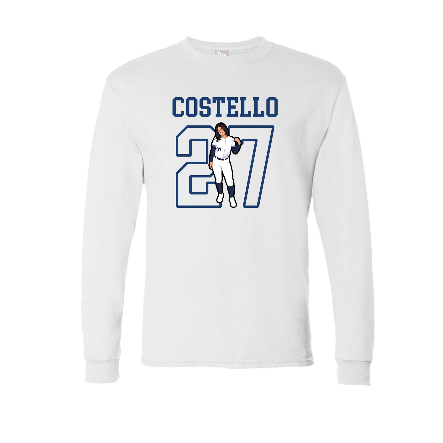 Long Sleeve Tee — Shirsey in White