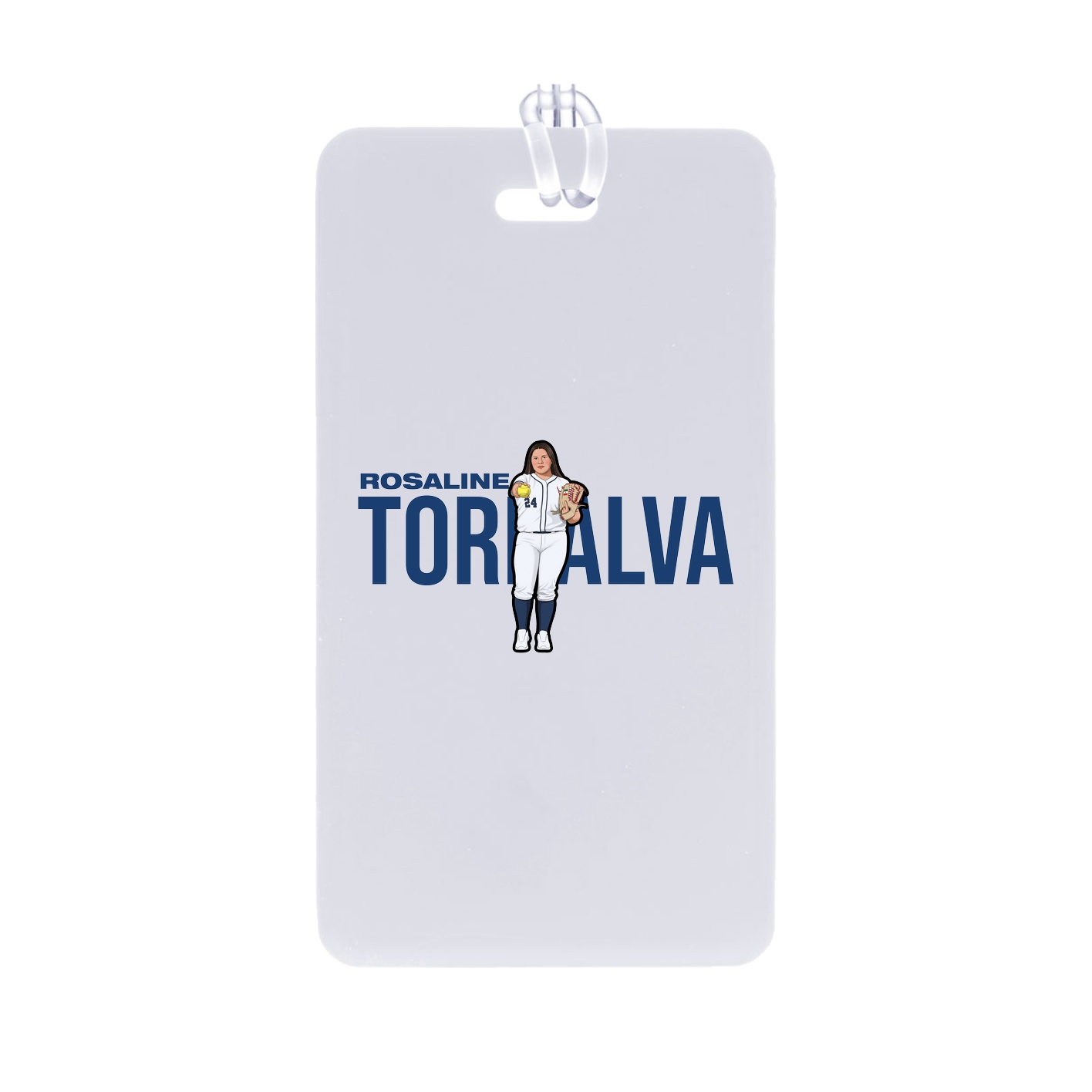 Bag Tag — Player Name in Classic