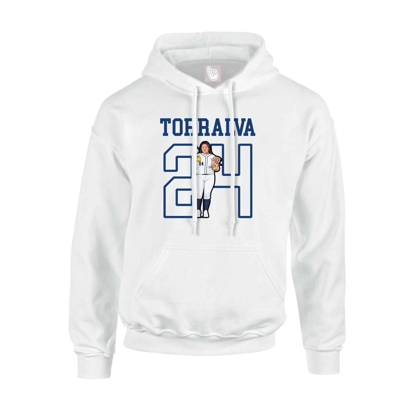 Youth Hoodie — Shirsey in White