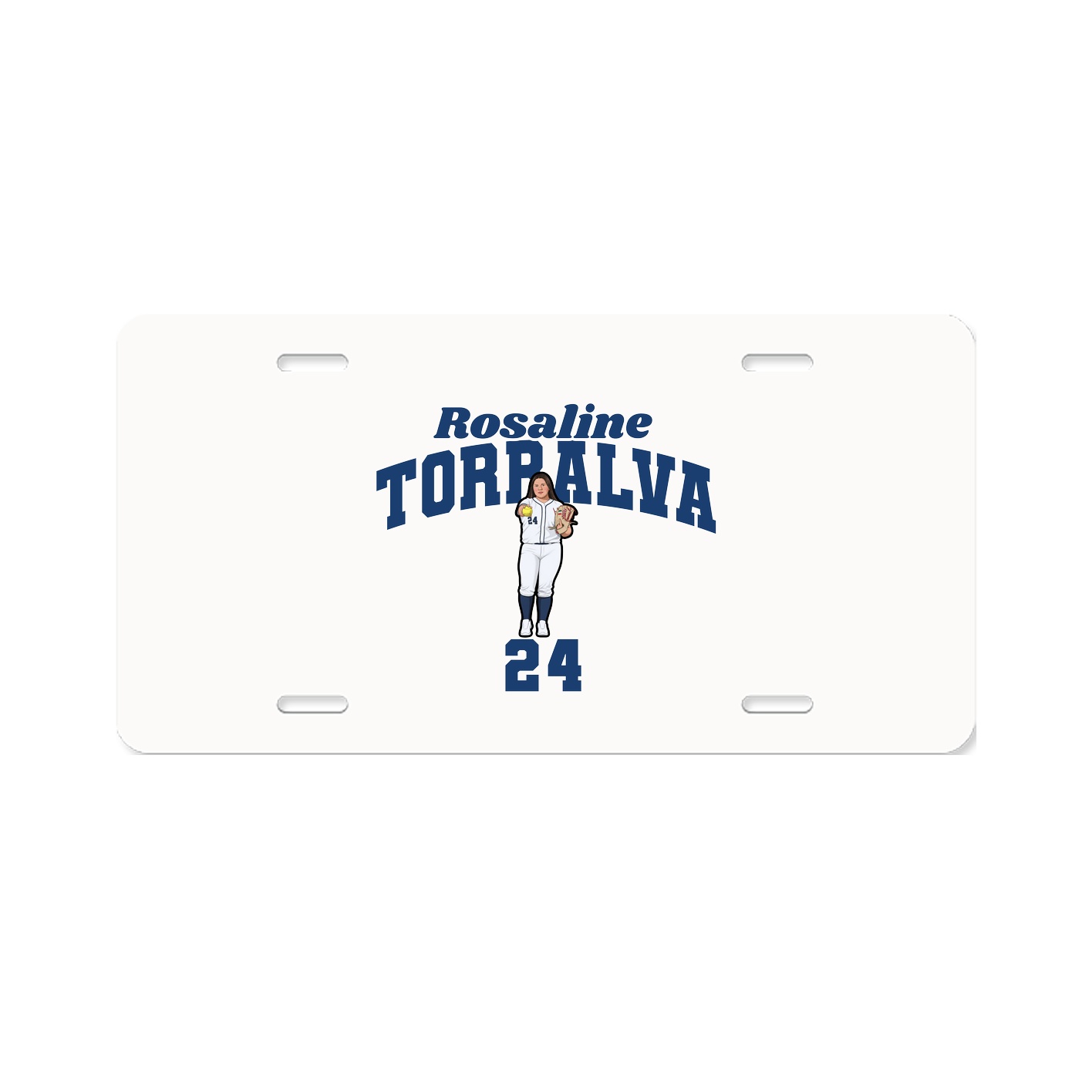 License Plate — Signature Arch in Classic