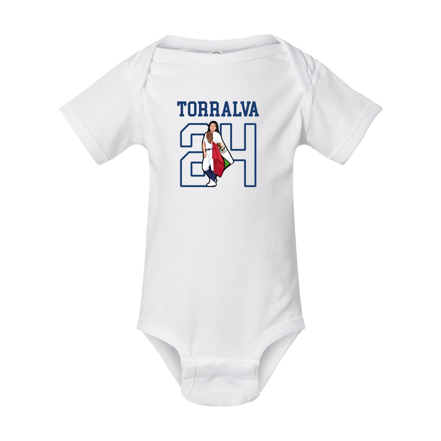 Baby Onesie — Shirsey in White