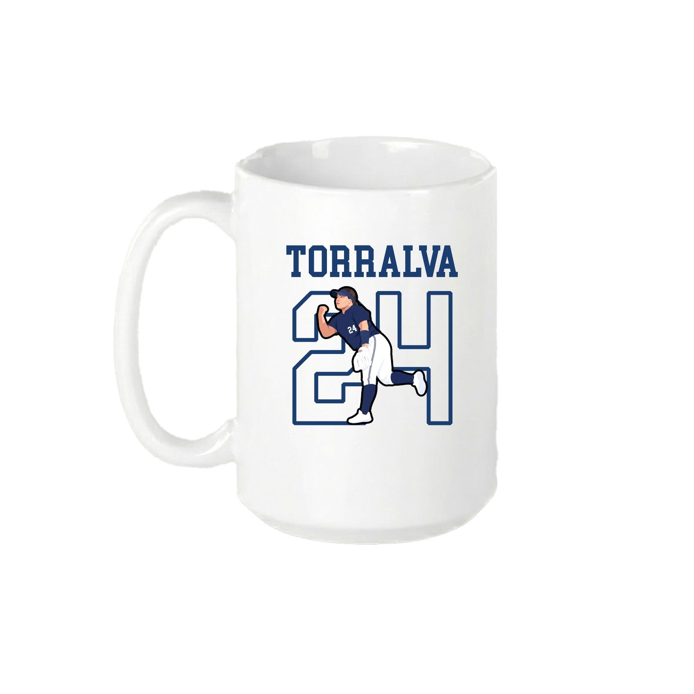 15oz Coffee Mug — Shirsey in White