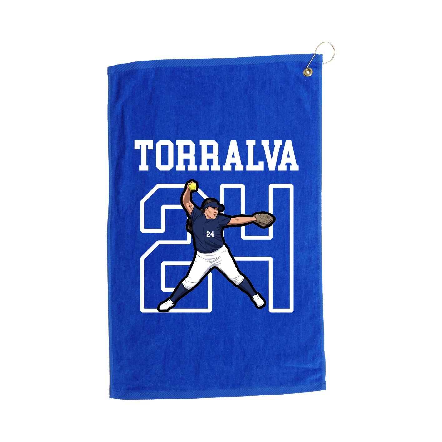 Golf Towel — Shirsey in Royal