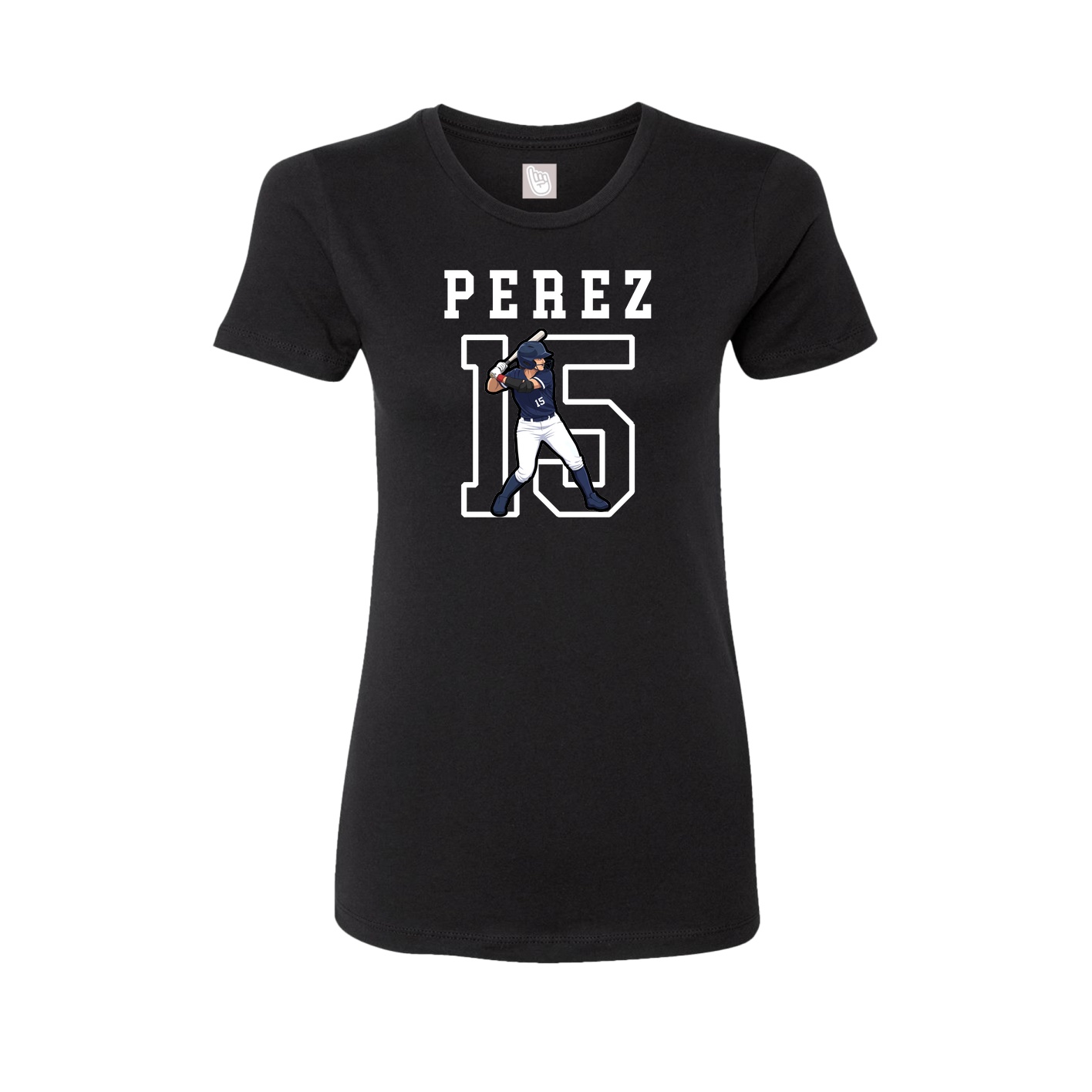Fitted Women's Tee — Shirsey in Black