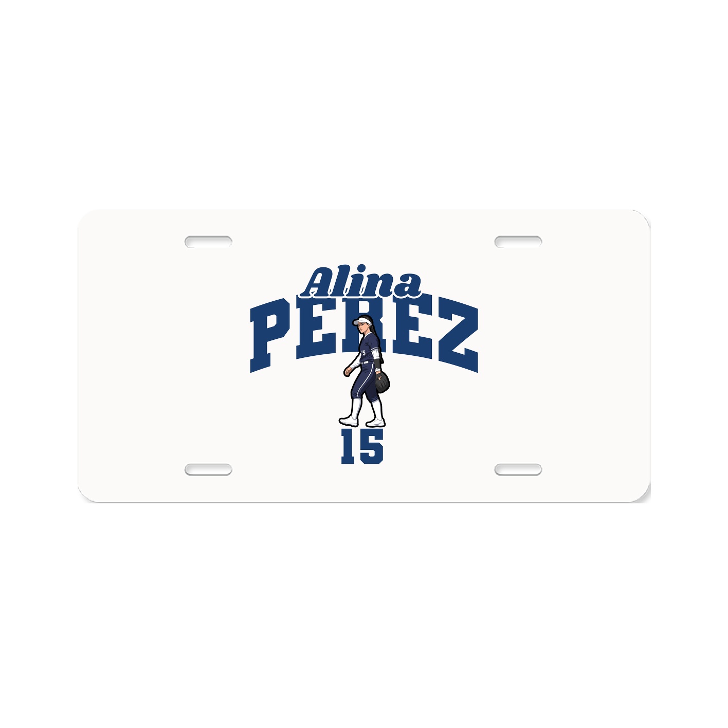 License Plate — Signature Arch in Classic