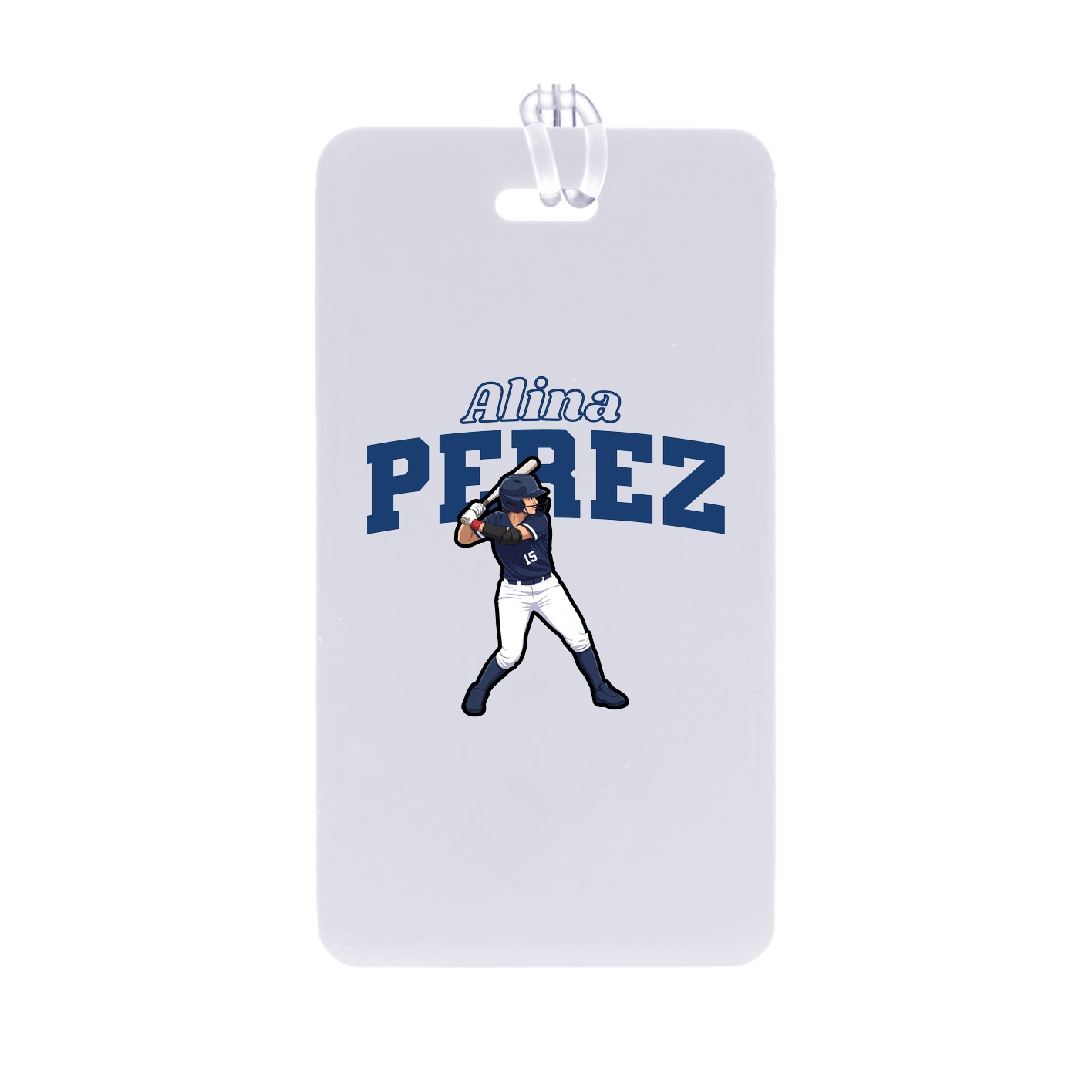 Bag Tag — Name Arch in Classic