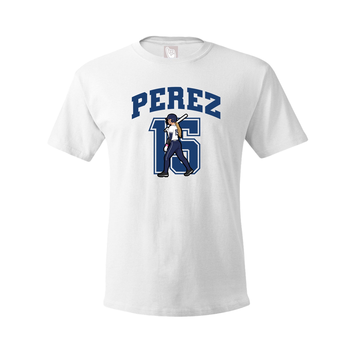 Tee — Number in White
