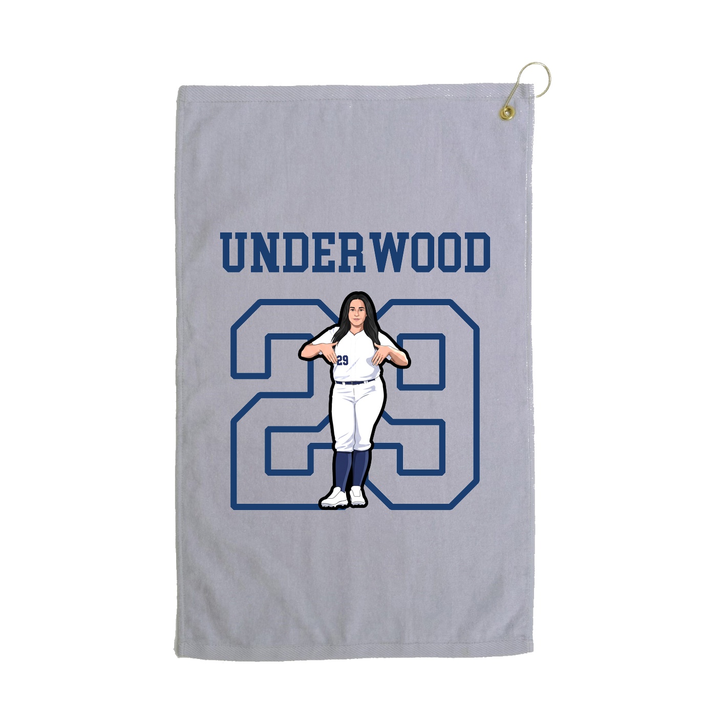 Golf Towel — Shirsey in Grey