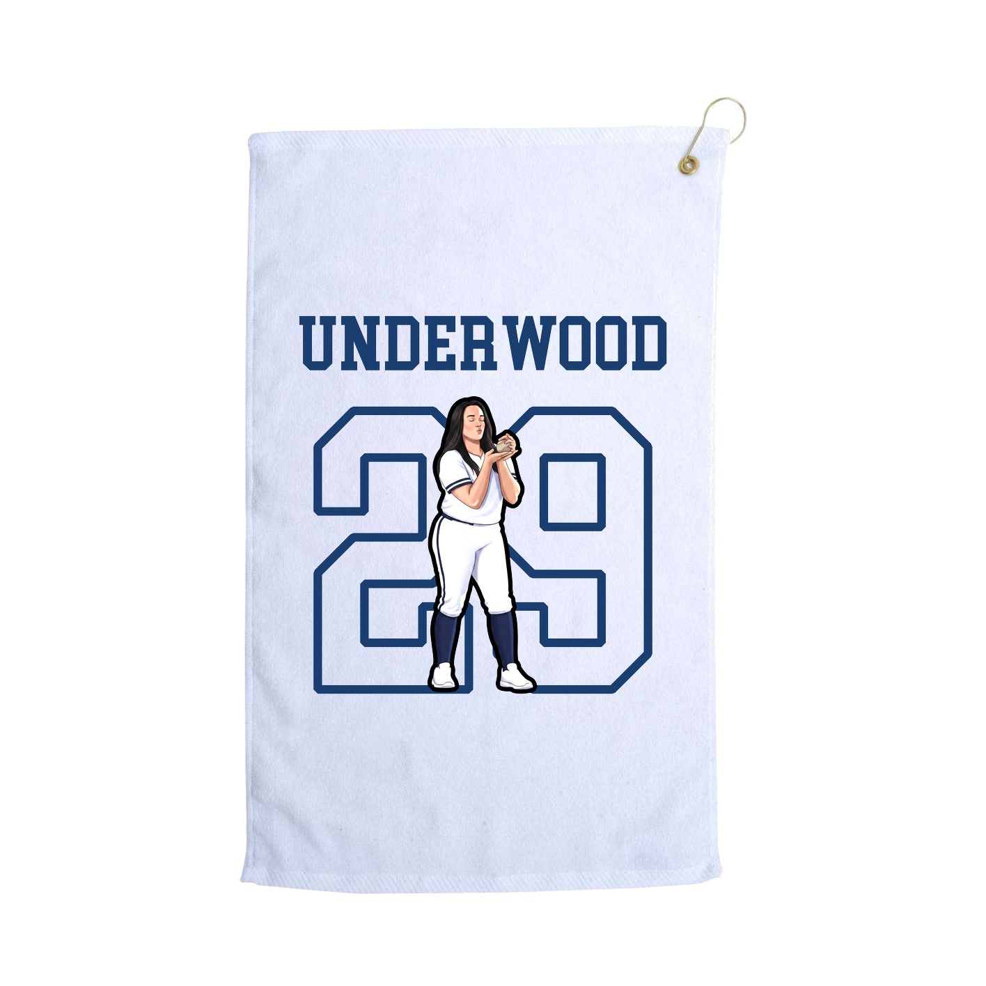 Golf Towel — Shirsey in White