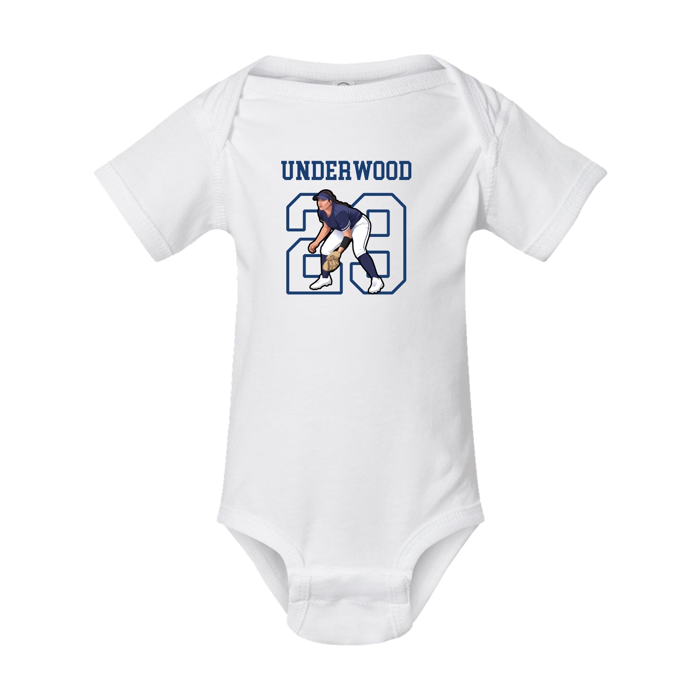 Baby Onesie — Shirsey in White