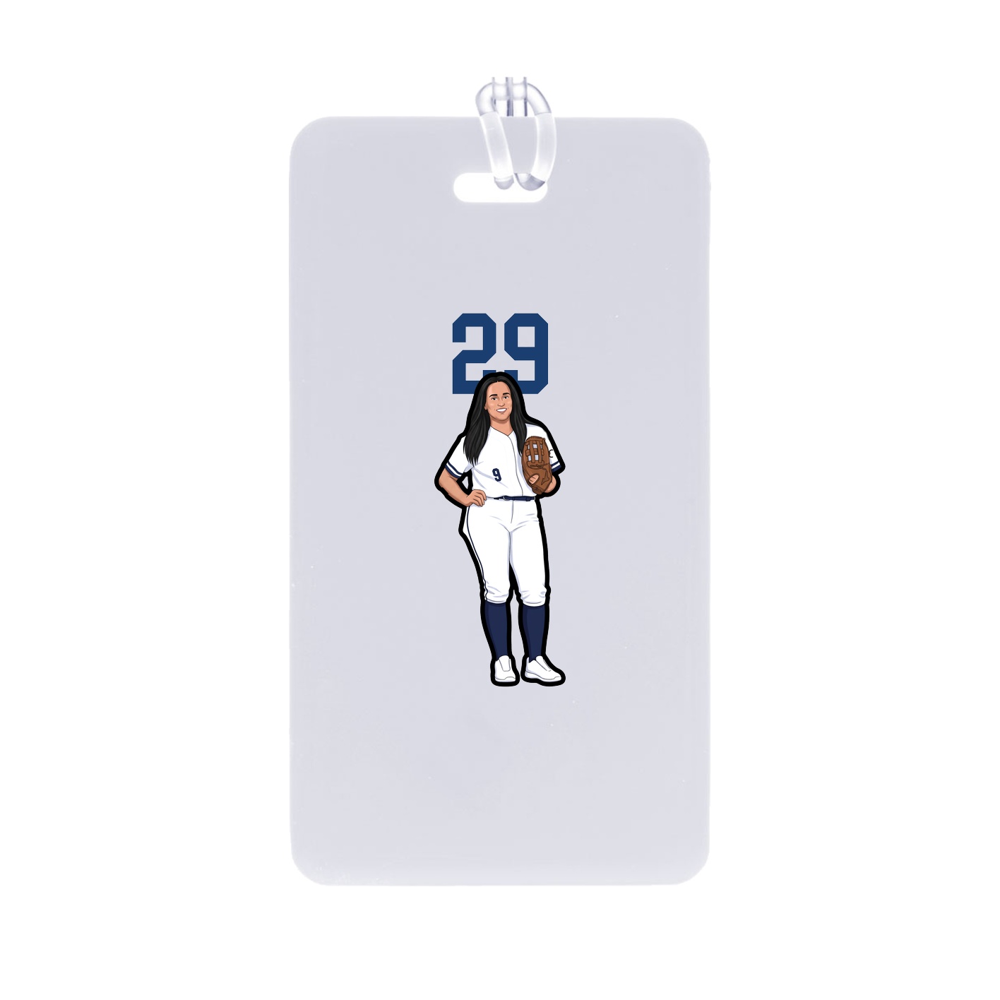 Bag Tag — Number Top in Classic