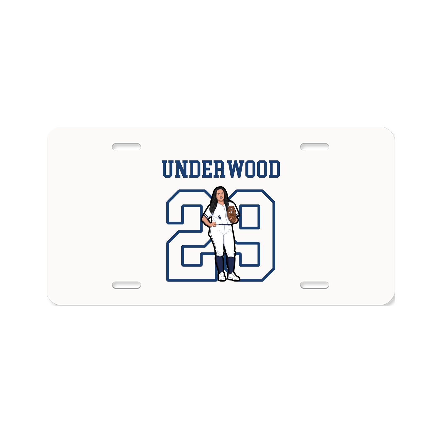 License Plate — Shirsey in Classic