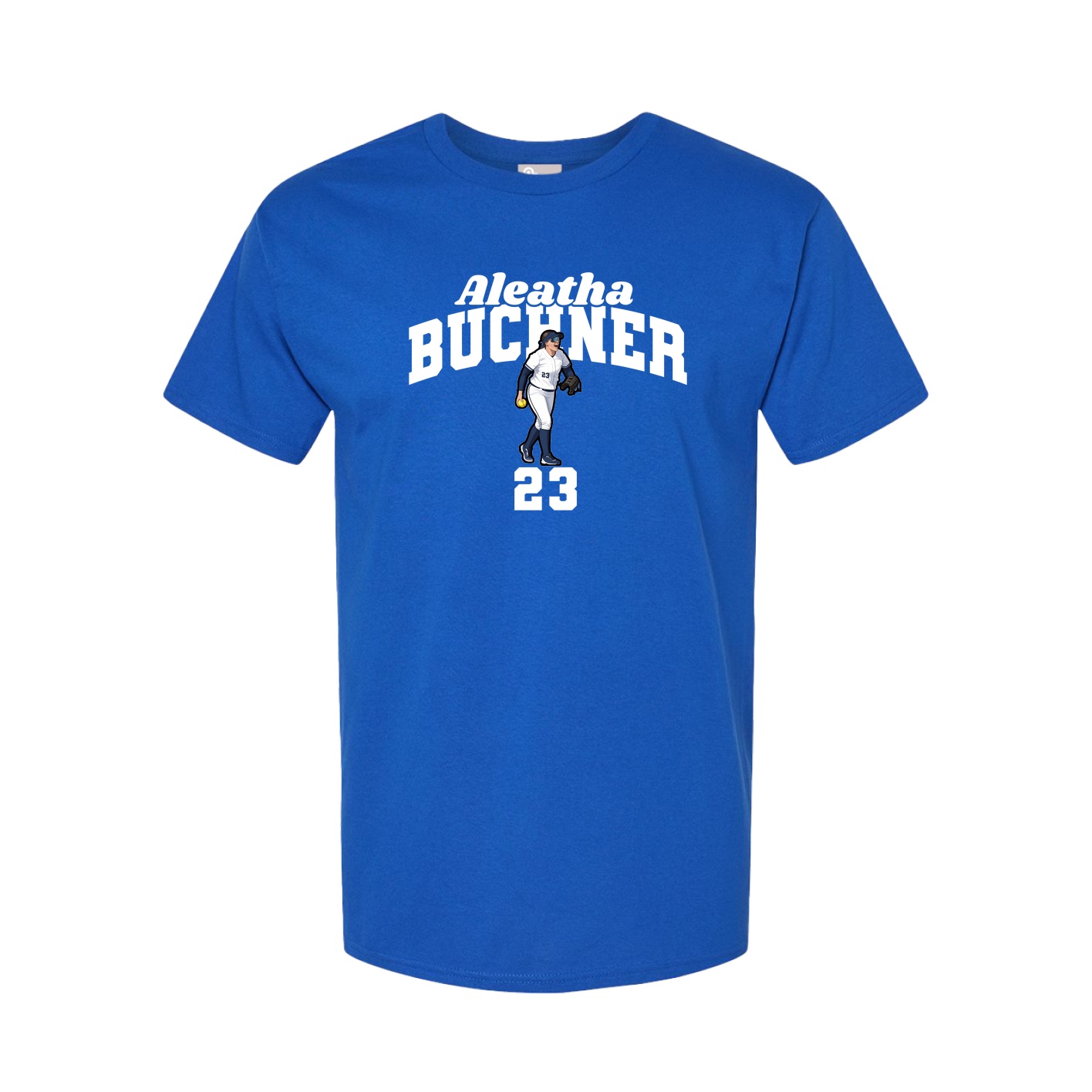Tee — Signature Arch in Royal