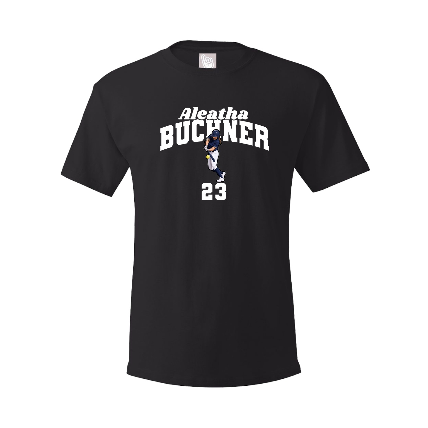 Youth Tee — Signature Arch in Black